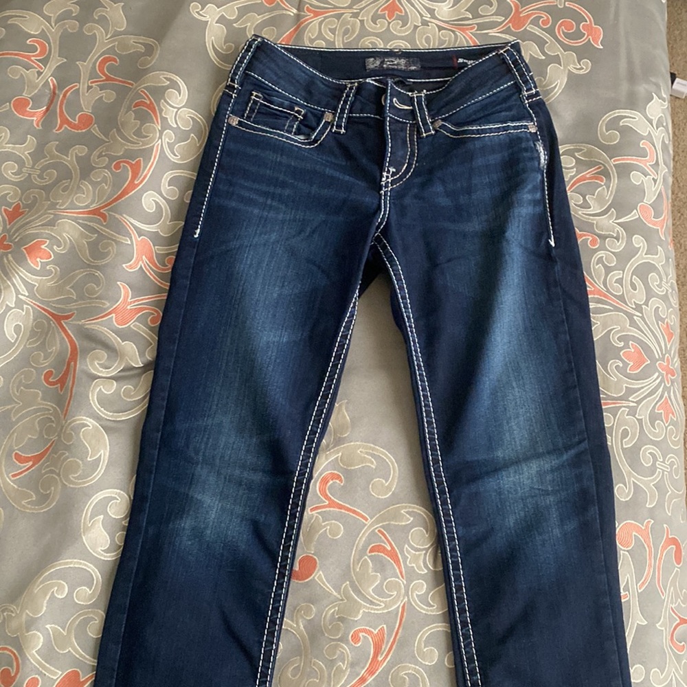 Silver Jeans Co Suki Mid rise Skinny Jeans
